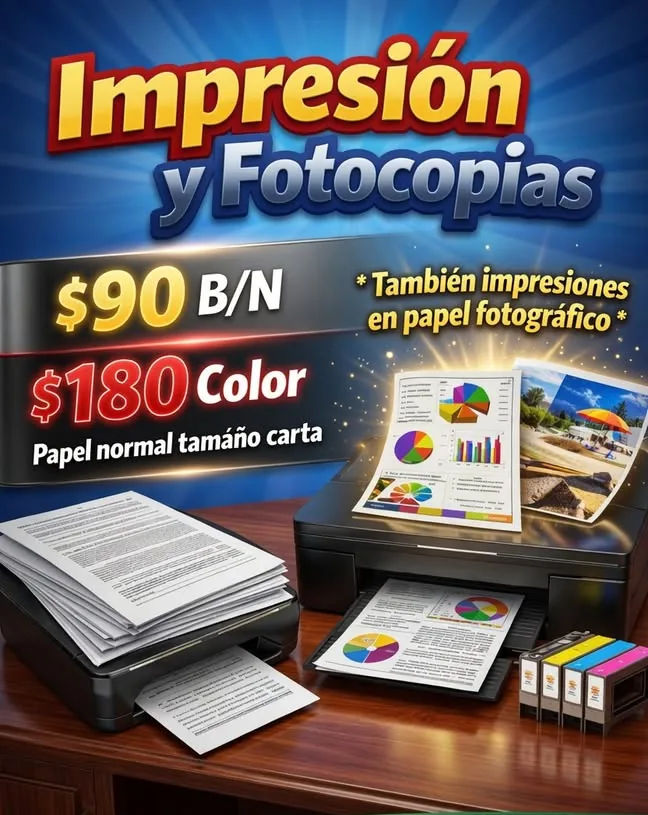 Copias e impresiones